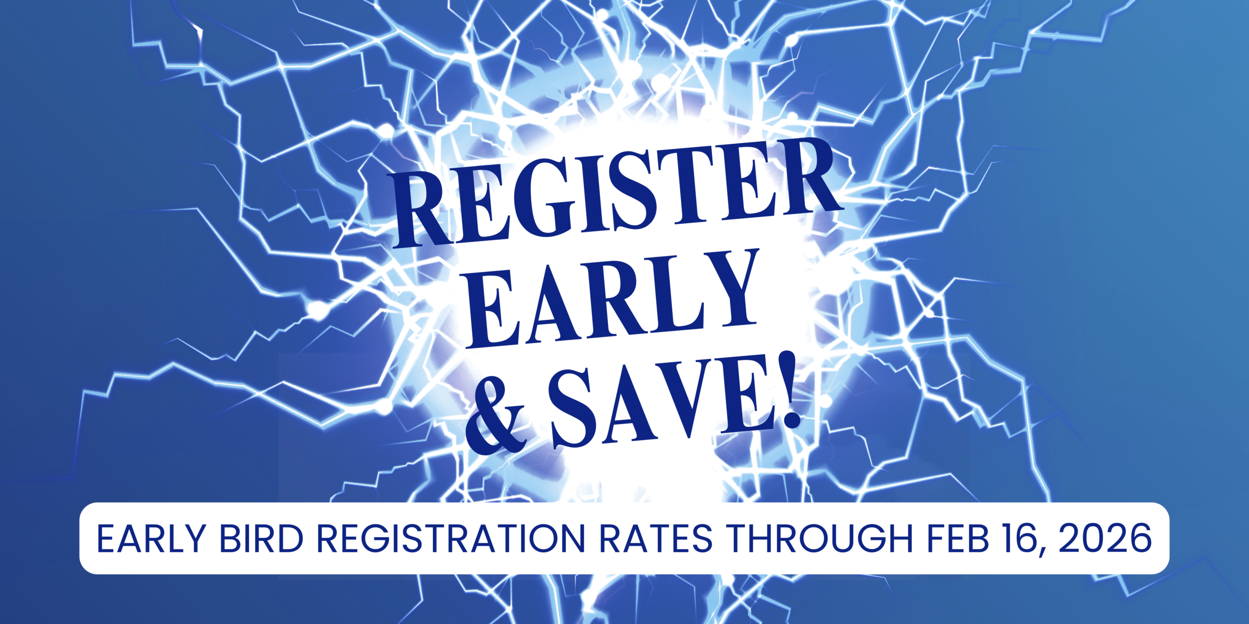 Register Early & Save (Banner Graphic)